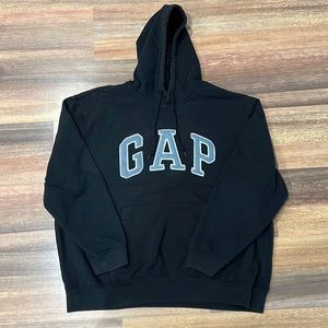 Gap Black Pullover Hoodie Sweatshirt Primary Logo (Adult XXL)